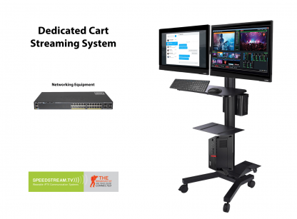 Streaming Computer System w/ Cart