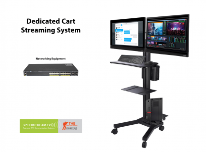 Streaming Computer System w/ Cart - Image 5